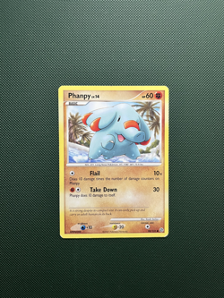 Pokemon TCG Phanpy 98/132 Secret Wonders Regular Common MP Condition - Image 1