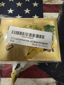 Pokemon Golden Foil Cards Single Pack Gold Foil New Sealed - Image 3