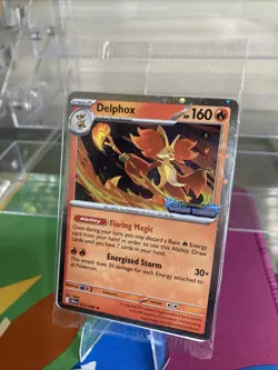 Delphox 013/086 Stamped Promo SEALED Chaos Rising Pokemon Card - Image 3
