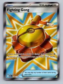 Fighting Gong 168/132 Ultra Rare Mega Evolution Pokemon Near Mint - Image 1
