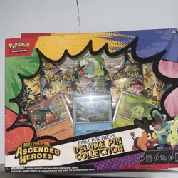 Pokemon First Delux Pin Collection Mega Evolution Ascended Heroes - Image 1