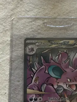 Pokemon Destined Rivals Team Rocket's Nidoking ex 233/182 Special Illustration - Image 2
