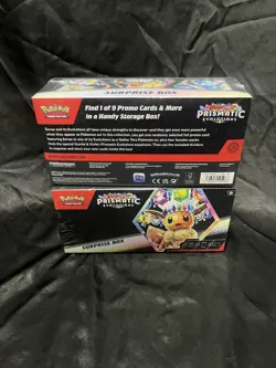 Prismatic Evolutions Surprise Box Lot Of 2 Pokemon TCG Scarlet & Violet Sealed - Image 2