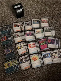 Pokemon TCG Team Rocket’s Weezing Casual Deck With Sleeves And Box Included - Image 1