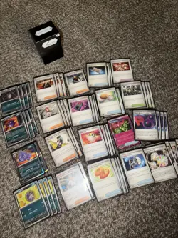 Pokemon TCG Team Rocket’s Weezing Casual Deck With Sleeves And Box Included - Image 2