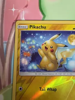 2019 Pokemon TCG Pikachu Unified Minds 56/236 Reverse Holo Lightly Played - Image 2