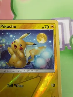 2019 Pokemon TCG Pikachu Unified Minds 56/236 Reverse Holo Lightly Played - Image 3