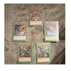 Yu-Gi-Oh Exodia Complete Set YGLD-ENA17-ENA21 Ultra Rare 1st Edition NM/LP - Image 1