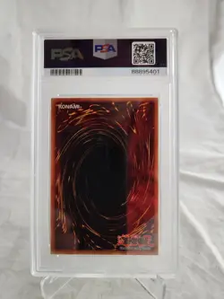 2002 Yu-Gi-Oh! 1st Edition Dark Magician Ultra Rare LOB-005 PSA 8 US ENGLISH Ver - Image 2