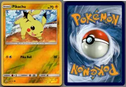2019 Pokemon, S&M Unbroken Bonds, #54/214 Pikachu, Reverse Holo Common - Image 1