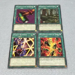 Yugioh Weevil Underwood Premium 60 Card Deck Insect Queen + Extras - Image 4