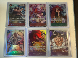One Piece Premium Booster (PBR) Set #1 Mixed Lot - C*, R*, SRs, SEC - Image 1