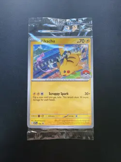 Pokemon TCG - Pikachu 2024 World Championships SEALED PROMO SVP 190 - Image 1