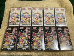 Pokemon Sealed Lot-10x High Class Japanese Box-Terastal Festival, Shiny Treasure - Image 1