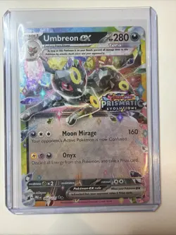 Umbreon ex - (Prismatic Evolutions Stamp) 060/131 Miscellaneous Cards & Products - Image 1