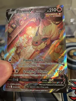 Flareon v Promo SWSH179 Sword & Shield Promo Card NM Condition - Image 1