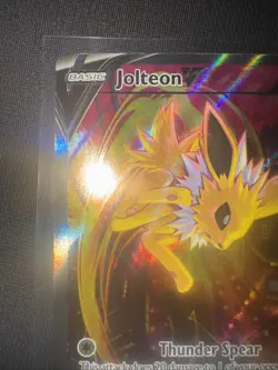 Jolteon V SWSH183 SWSH: Sword & Shield Promo Cards Holo NM - Image 3