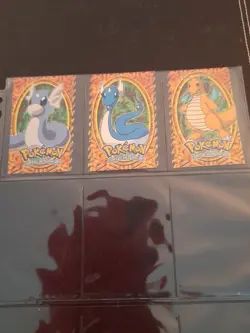 1999 Topps Pokemon The First Movie Set of 12 Evolution Die-cut Trading Cards. - Image 3