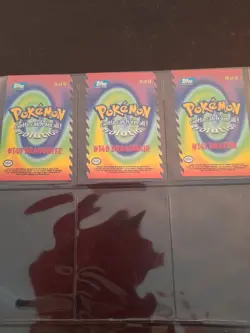 1999 Topps Pokemon The First Movie Set of 12 Evolution Die-cut Trading Cards. - Image 4