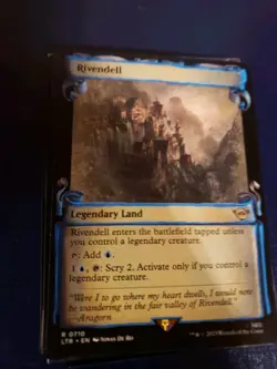 Wizards of the Coast MTG Rivendell Land Universes Beyond LOTR #0710 EN 2023 - Image 1