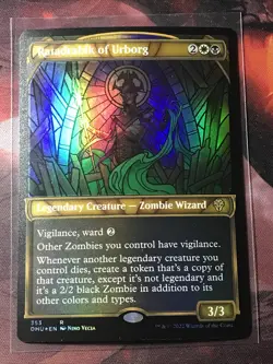 MTG Ratadrabik of Urborg Texture FOIL Dominaria United DMU 353 Rare NM - Image 1