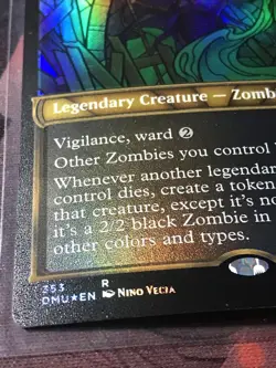 MTG Ratadrabik of Urborg Texture FOIL Dominaria United DMU 353 Rare NM - Image 3