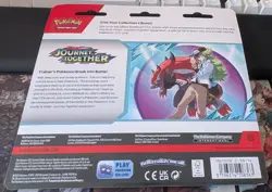 Pokemon Journey Together Triple Blister Packs - 3 Boosters and Scrafty Promo - Image 2