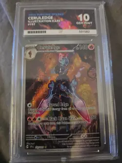 Pokemon TCG Ceruledge 197/191 Illustration ACE 10 - Image 1