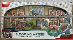 Pokemon TCG 151 Blooming Waters Premium Collection Box SEALED - Image 1