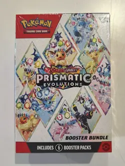 Pokemon Prismatic Evolutions Booster Bundle - Brand New Sealed - Image 1