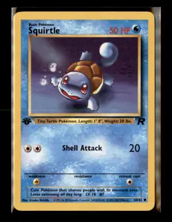 Squirtle (First Edition) - Pokemon Team Rocket 68/82 - Image 1