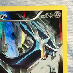 Dialga XY77 Black Star Promo Full Art Holo 2015 XY Rare Pokemon Card LP Marked - Image 4