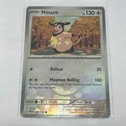 Pokemon TCG: Miltank 081/131 Pokeball Reverse Holo - Prismatic Evolutions - Image 1