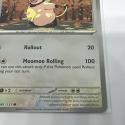 Pokemon TCG: Miltank 081/131 Pokeball Reverse Holo - Prismatic Evolutions - Image 4
