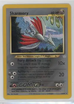 Skarmory Pokemon Neo Revelation #23 2001 - Image 1