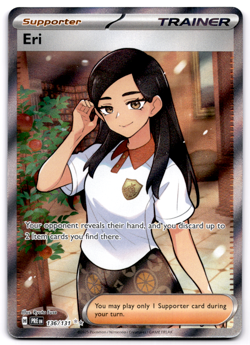 ERI 136/131 PRISMATIC EVOLUTIONS POKEMON (FULL ART, NM) - Image 1