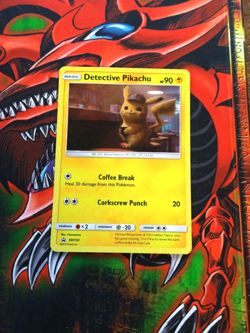 Detective Pikachu - Black Star Promo Holo - SM190 - Pokemon TCG MP- - Image 1