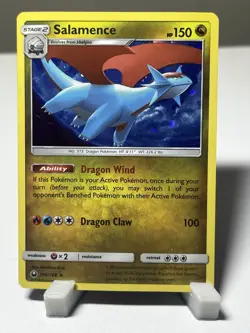 Pokemon TCG Salamence 106/168 Sun & Moon Cosmos Holo Rare Promo - Image 1