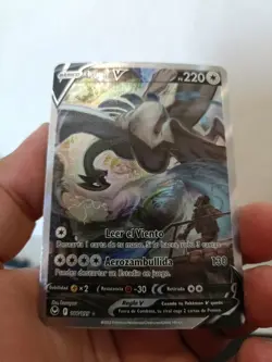 Pokemon Lugia V 186/195 S & S Silver Tempest Ultra Rare Full Art SPANISH NM - Image 1