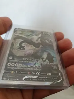 Pokemon Lugia V 186/195 S & S Silver Tempest Ultra Rare Full Art SPANISH NM - Image 3