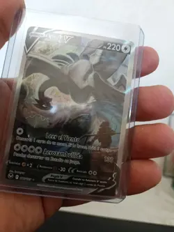 Pokemon Lugia V 186/195 S & S Silver Tempest Ultra Rare Full Art SPANISH NM - Image 4