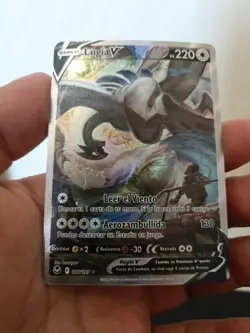 Pokemon Lugia V 186/195 S & S Silver Tempest Ultra Rare Full Art SPANISH NM - Image 5