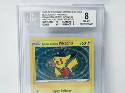 POKEMON SPECIAL DELIVERY PIKACHU CANADIAN STORE OPENING BGS 8 NICE!!!!!! - Image 2