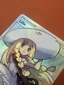 Lillie (Full Art) 147/149 SM Base Set Holo Pokemon TCG Near Mint NM - Image 3