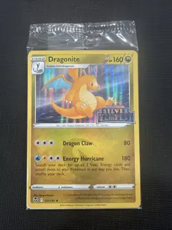 SEALED Pokemon Dragonite 131/195 Silver Tempest GameStop Stamped Holo Rare Promo - Image 1