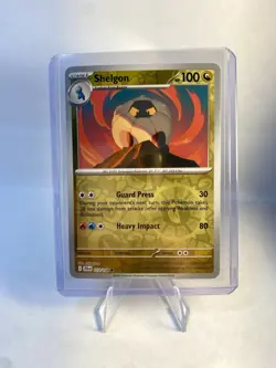 Pokemon TCG Shelgon Reverse Holo SV09: Journey Together 113/159 Stage 1 100 HP - Image 1