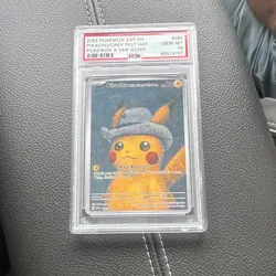 Pokemon 2023 SVP Pikachu with Grey Felt Hat #085 English Holo PSA 10 - Image 1