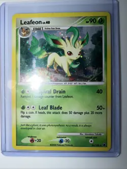 2008 Pokemon Diamond & Pearl Majestic Dawn Leafeon Holo #24/100 - Image 1