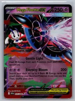 NM MEGA FLOETTE EX 035/086 ME04: CHAOS RISING HOLO DOUBLE RARE - Image 1