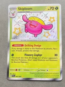 Skiploom 097/091 Pokemon TCG Paldean Fates - Image 1